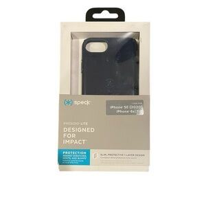 Speck Presidio Lite iPhone Case Blue Slim Protective Cover iPhone SE Size